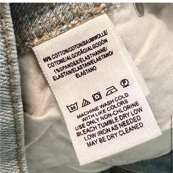 FREE PEOPLE 90s High Rise Straight Jeans - Picture 6 of 6